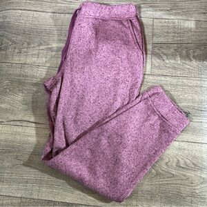 L.L.Bean Lightweight Sweater Fleece Pants | Bramble Berry | Large